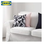 IKEA Cushion, White & Black, 40x40 cm