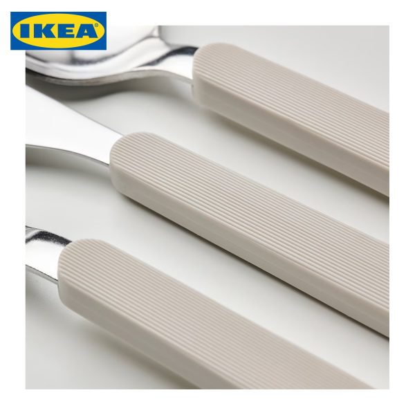 UPPHÖJD IKEA 16-Piece Cutlery Set, Beige - Image 3