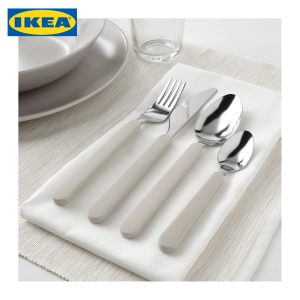 UPPHÖJD IKEA 16-Piece Cutlery Set, Beige