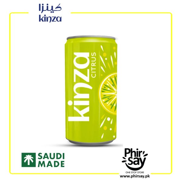 Kinza Citrus Can 185ml | Citrus Flavor | Imported