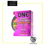 ONE Mixed Pleasure Condoms | Pack of 3
