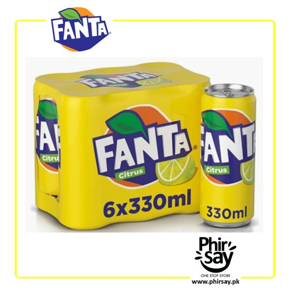 Fanta Can 330ml | Citrus Flavor | Imported - Image 2