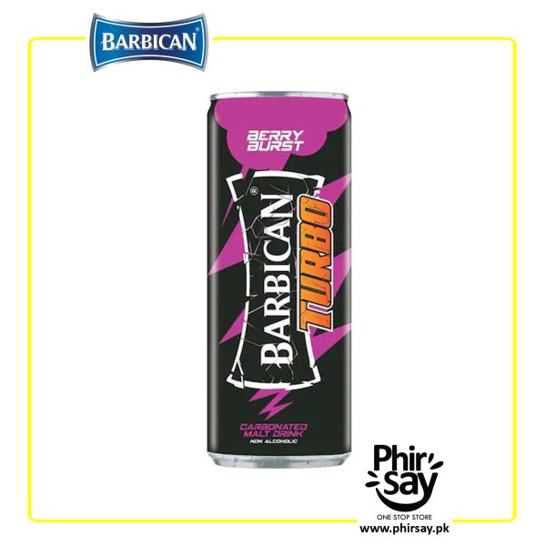 Barbican Turbo | Carbonated Malt Drink | 240 ml | Classic Flavor | Berry Burst Flavor | Kiwi Lime Kick Flavor | Imported - Image 3