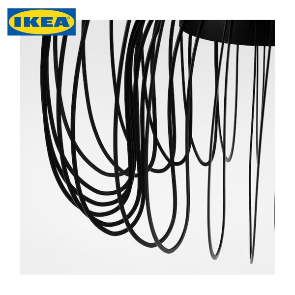 IKEA Pendant Lamp Shade, Black, 32cm, KALLFRONT - Image 4