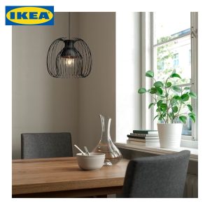IKEA Pendant Lamp Shade, Black, 32cm, KALLFRONT