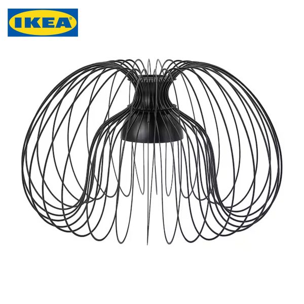 IKEA Pendant Lamp Shade, Black, 52cm, KALLFRONT - Image 4