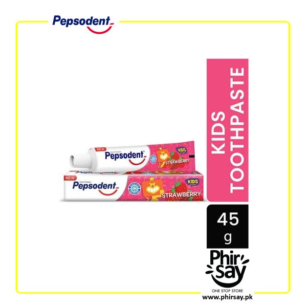 Pepsodent Toothpaste for Kids - Sweet Strawberry Flavor - Image 2